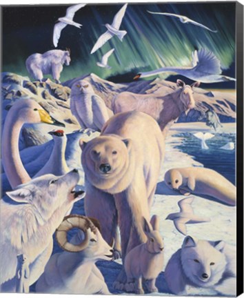 Framed Arctic Mysteries Print