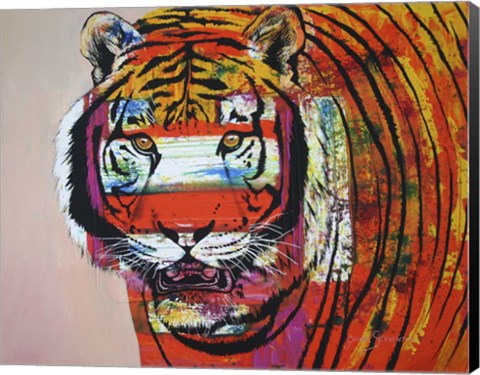 Framed Burning Bright Eyes Print