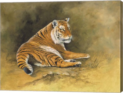 Framed Burning Bright Print