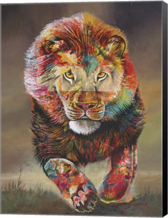 Framed Colours Of Fear Print