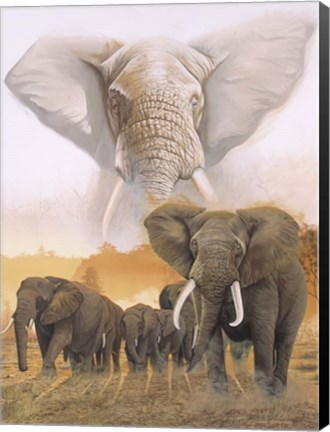 Framed Confrontation Print