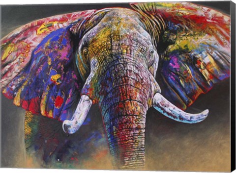 Framed Electric Charge Print