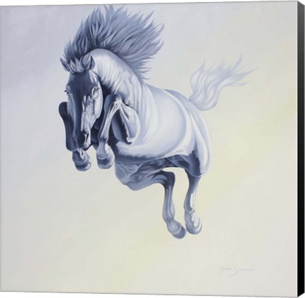 Framed Go Ahead And Jump Print