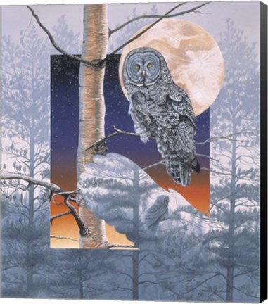 Framed Grey Mists Print