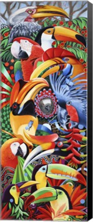 Framed Heads Up Print