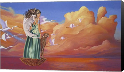 Framed Heavens Gate Print