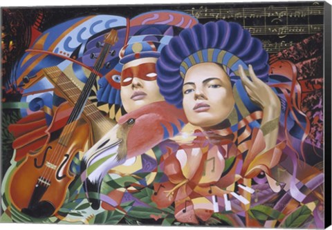 Framed Is That You Mozart Print