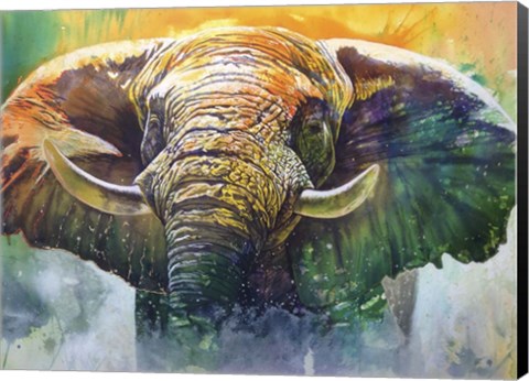 Framed Ivory Mists Print