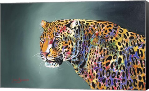 Framed Morning Of The Jaguar Print