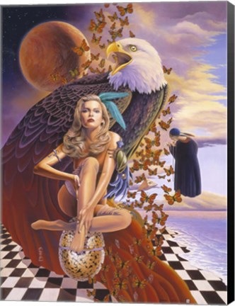 Framed My Time Print