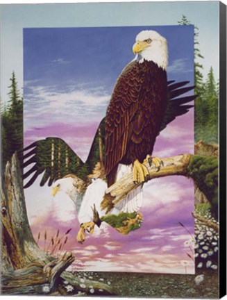 Framed One With My Land Print