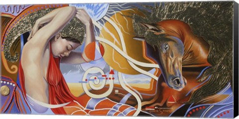 Framed One With The Spirit Print