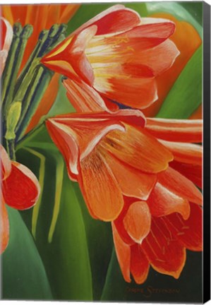 Framed Orange 3 Print