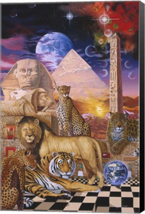 Framed Pharoah&#39;s Pride Print