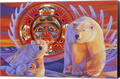 Framed Polar Legends 2 Print