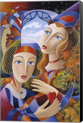 Framed Royal Grapes Print