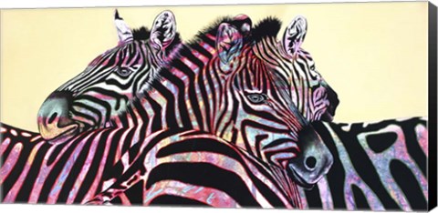 Framed Stripe Me Lucky Print