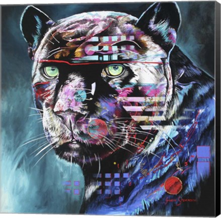 Framed Black Night Print