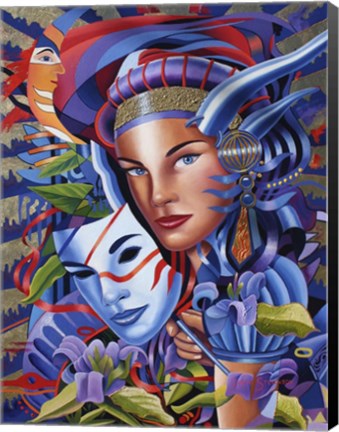 Framed Devil In Me 2 Print