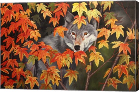 Framed Forest Ghost Print