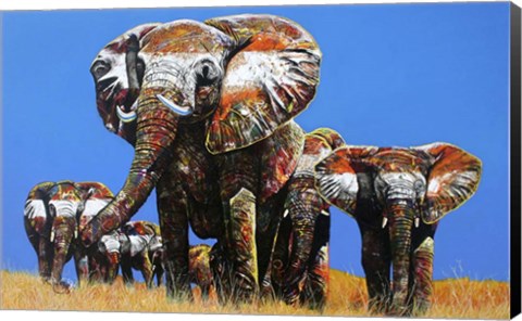 Framed Last Of Their Tribe Print