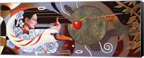 Framed Temptation Of Eve Print