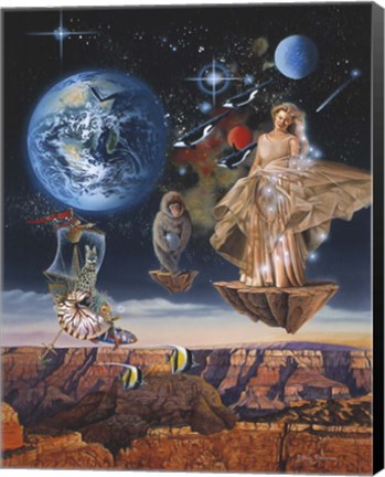 Framed Travelers Print