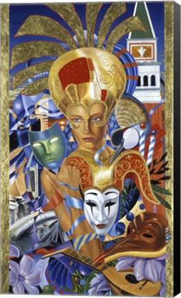 Framed Venice Awaits Print