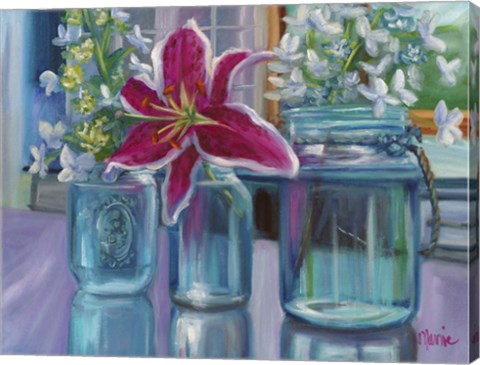 Framed From My Garden Print