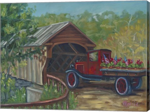 Framed Out For Delivery Print