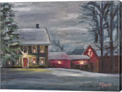 Framed Sterling Hill Twilight Print