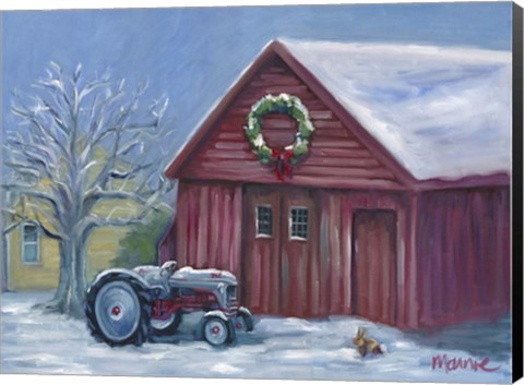 Framed Fresh Snow Print