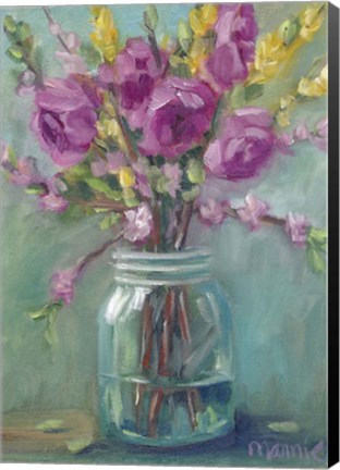 Framed Spring Blossoms Print