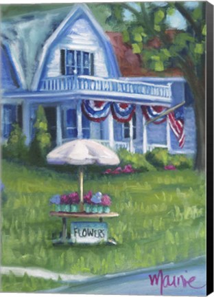 Framed Moosup&#39;s Beauty Row Print