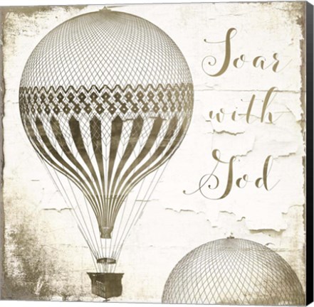 Framed Gods Balloons I Print