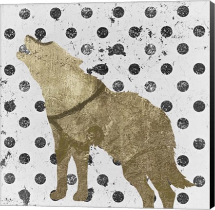 Framed Glam Forest III Print