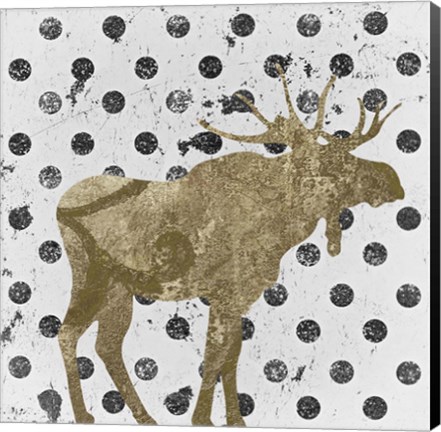 Framed Glam Forest IV Print