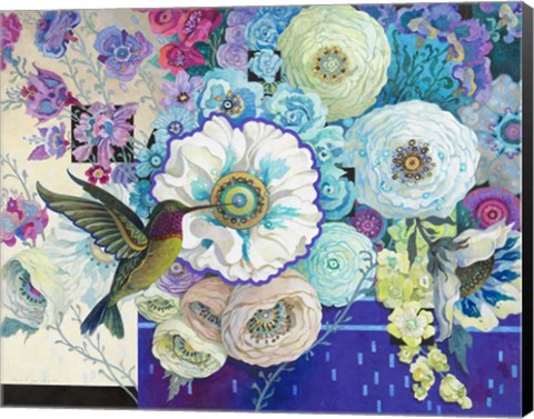 Framed Celebration Floral Print