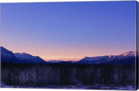 Framed Alpenglow Print