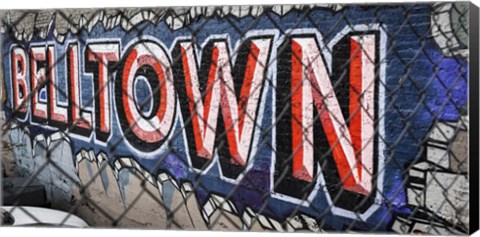 Framed Art In Belltown Print