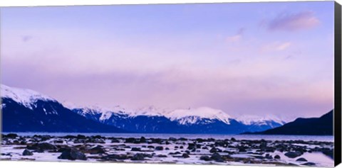 Framed Frozen Shoreline Print