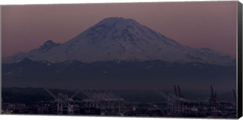 Framed Mount Rainier Print