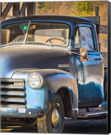 Framed Old Chevy Print