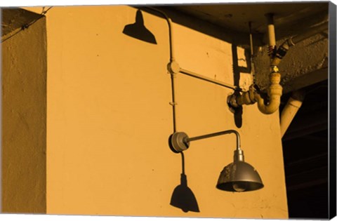 Framed Reflected Shadows Print