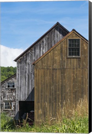 Framed Roof Lines Print
