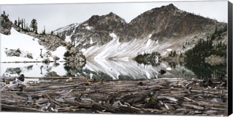 Framed Sawtooth Lake Print