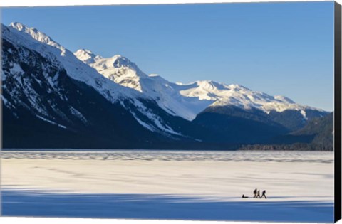 Framed Walking Among Giants Print