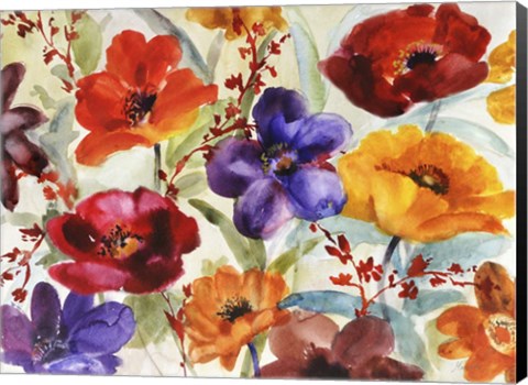 Framed Spring Garden Print