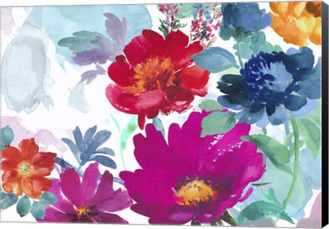 Framed Affluent Colors Print