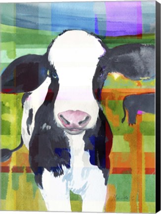 Framed Cow Print